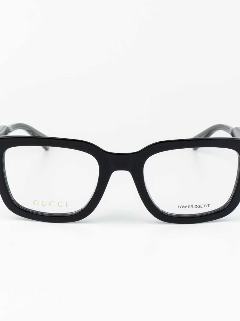 Gucci Men Eyeglasses Black Grey Square GG2071OL 001 NEW AUTHENTIC - Picture 2 of 10